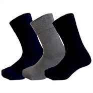 Diabetic & Comfort sock, Bambus Grå - str. 35-38 - Kilde